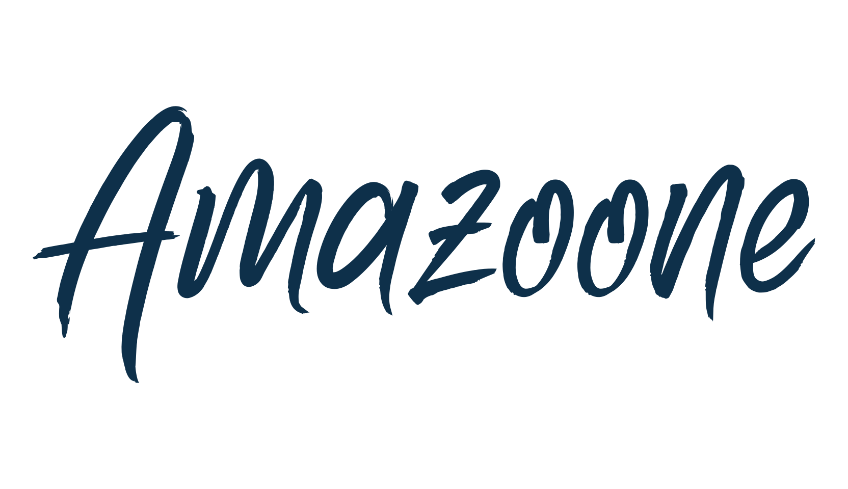 Amazoone, handwriting font preview