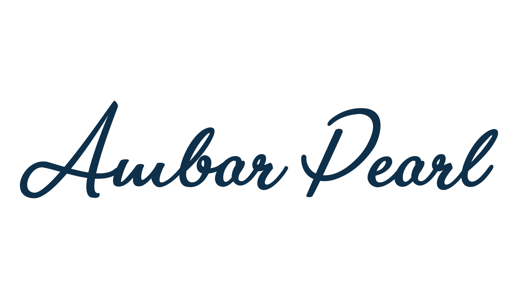 Ambar Pearl, fancy various decorative script calligraphy font preview