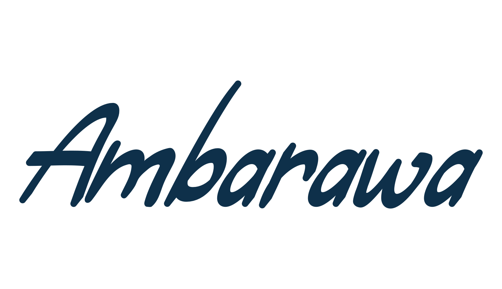 Ambarawa, script handwritten fancy decorative calligraphy font preview