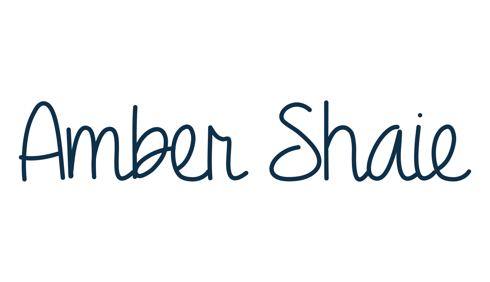 Amber Shaie, script handwritten fancy decorative calligraphy font preview