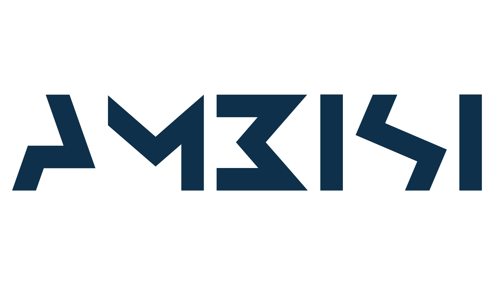 Ambisi, fancy various techno sci-fi font preview