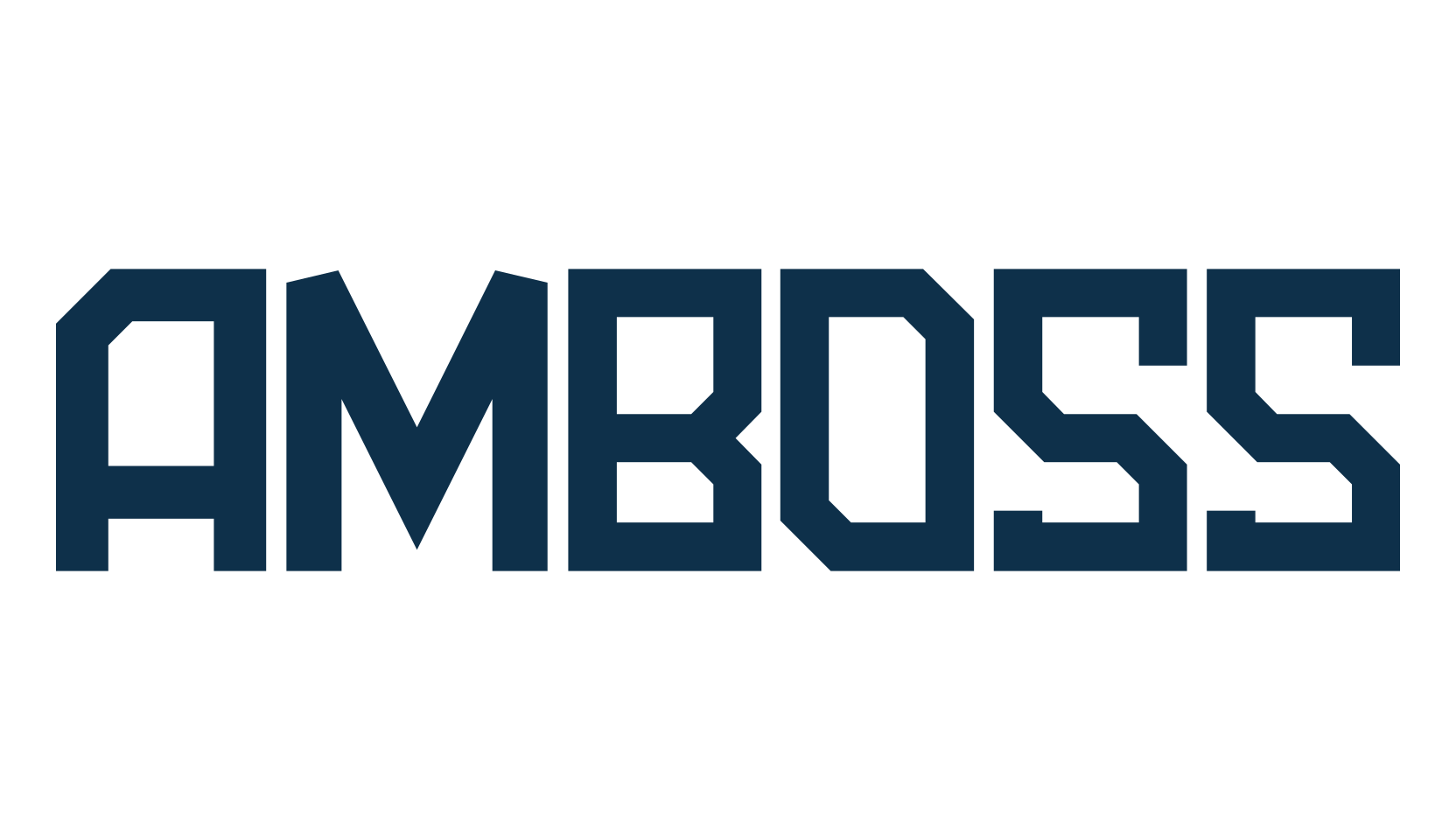 Amboss, fancy various techno sci-fi font preview