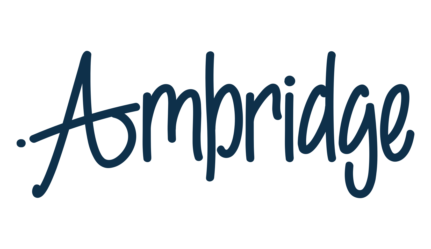 Ambridge (ambridge), handwriting font preview