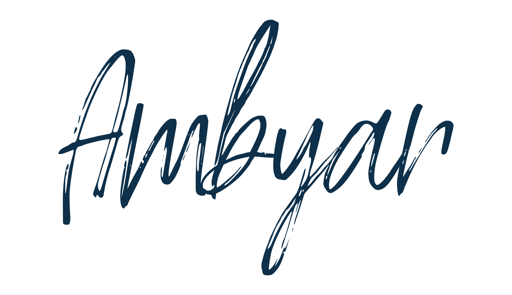 Ambyar (ambyar-2), script brush fancy decorative calligraphy font preview