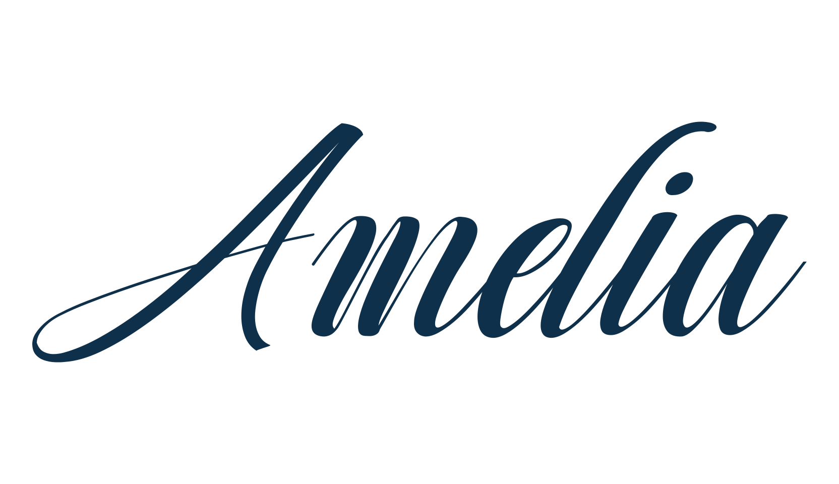 Amelia (amelia), script calligraphy fancy decorative font preview