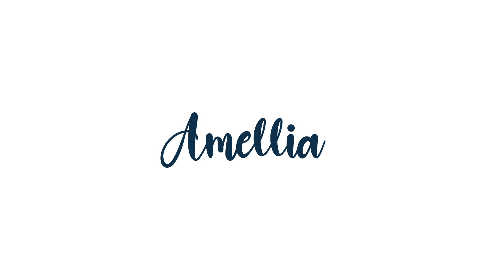 Amellia (amellia-3), fancy decorative font preview