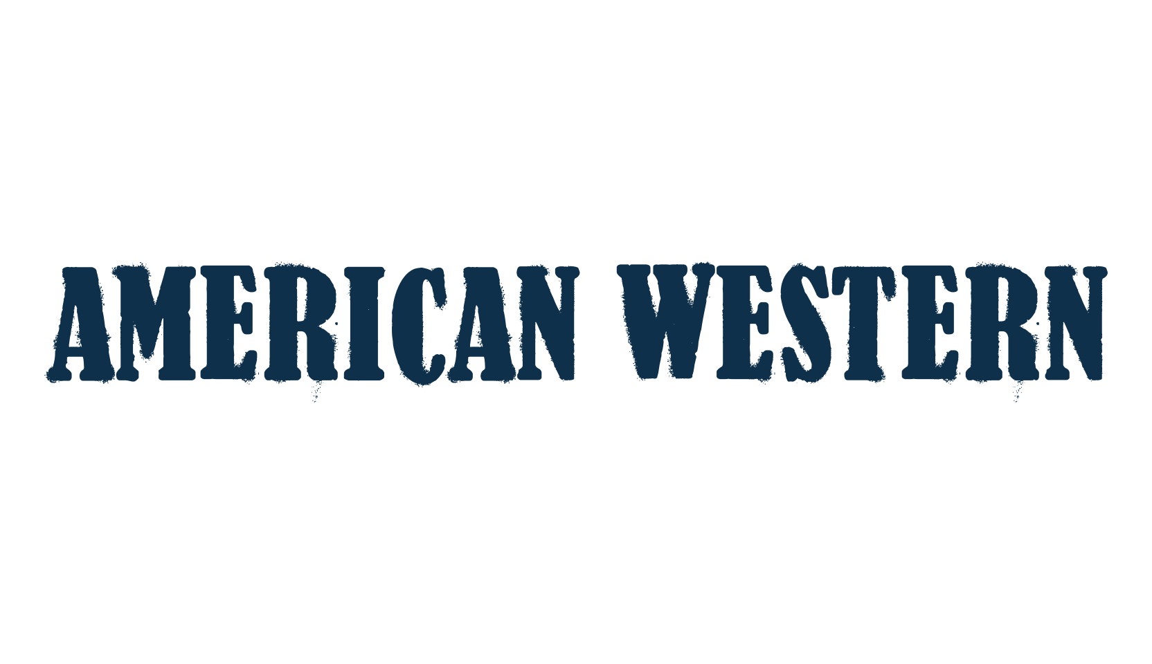 American Western, fancy western decorative font preview