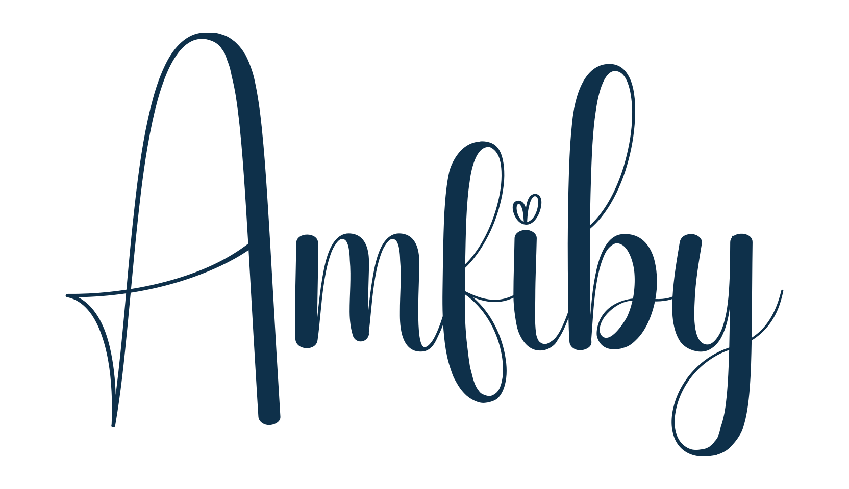 Amfiby, fancy decorative font preview