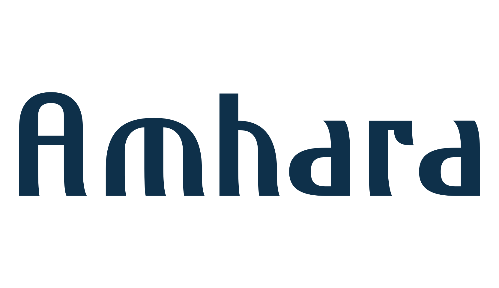 Amhara, various font preview