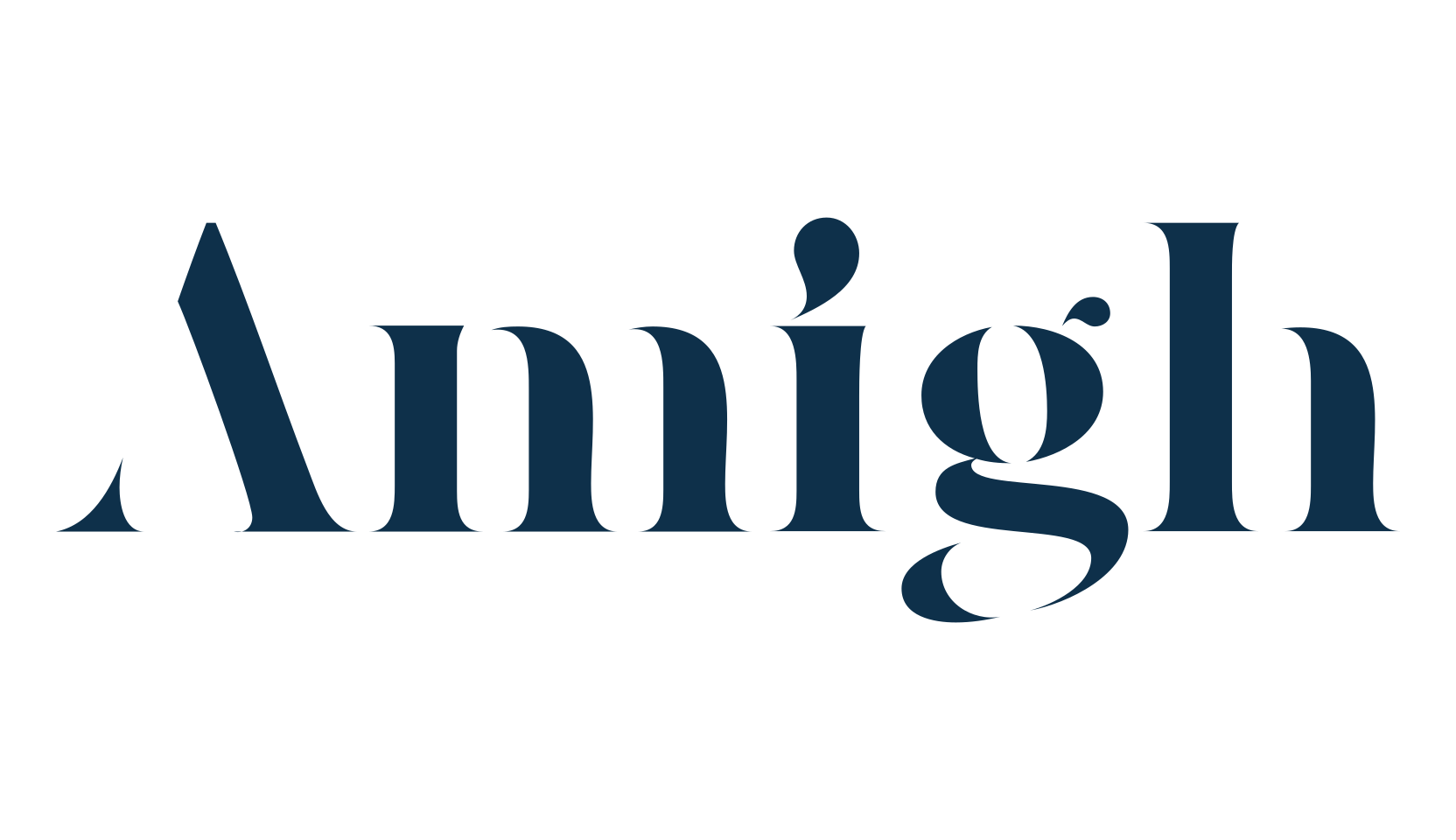 Amigh, various font preview
