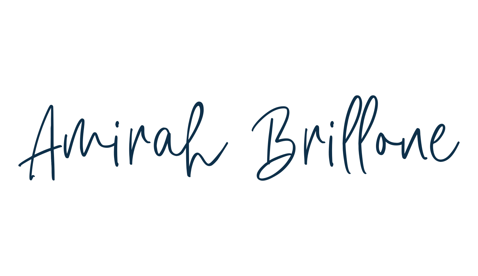 Amirah Brillone, script handwritten fancy decorative calligraphy font preview