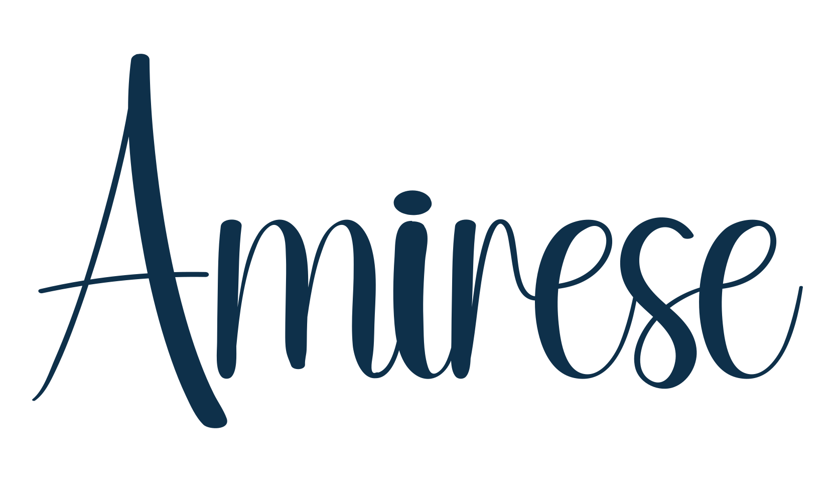 Amirese, display market font preview