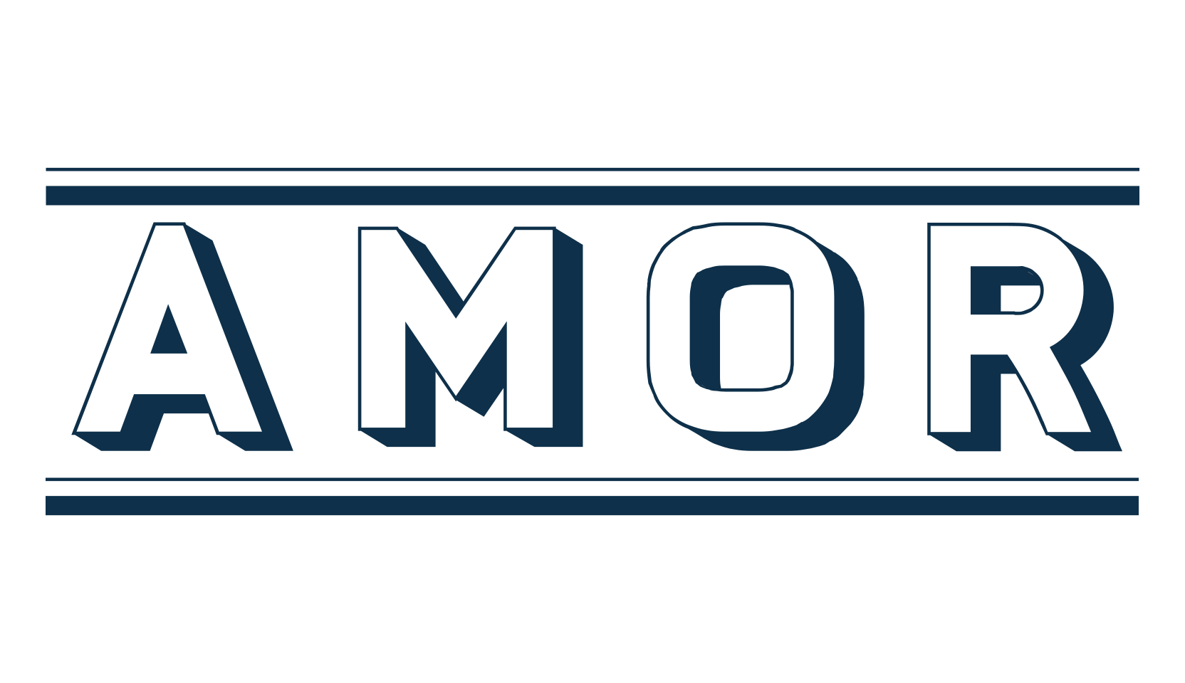 Amor, decorative font preview