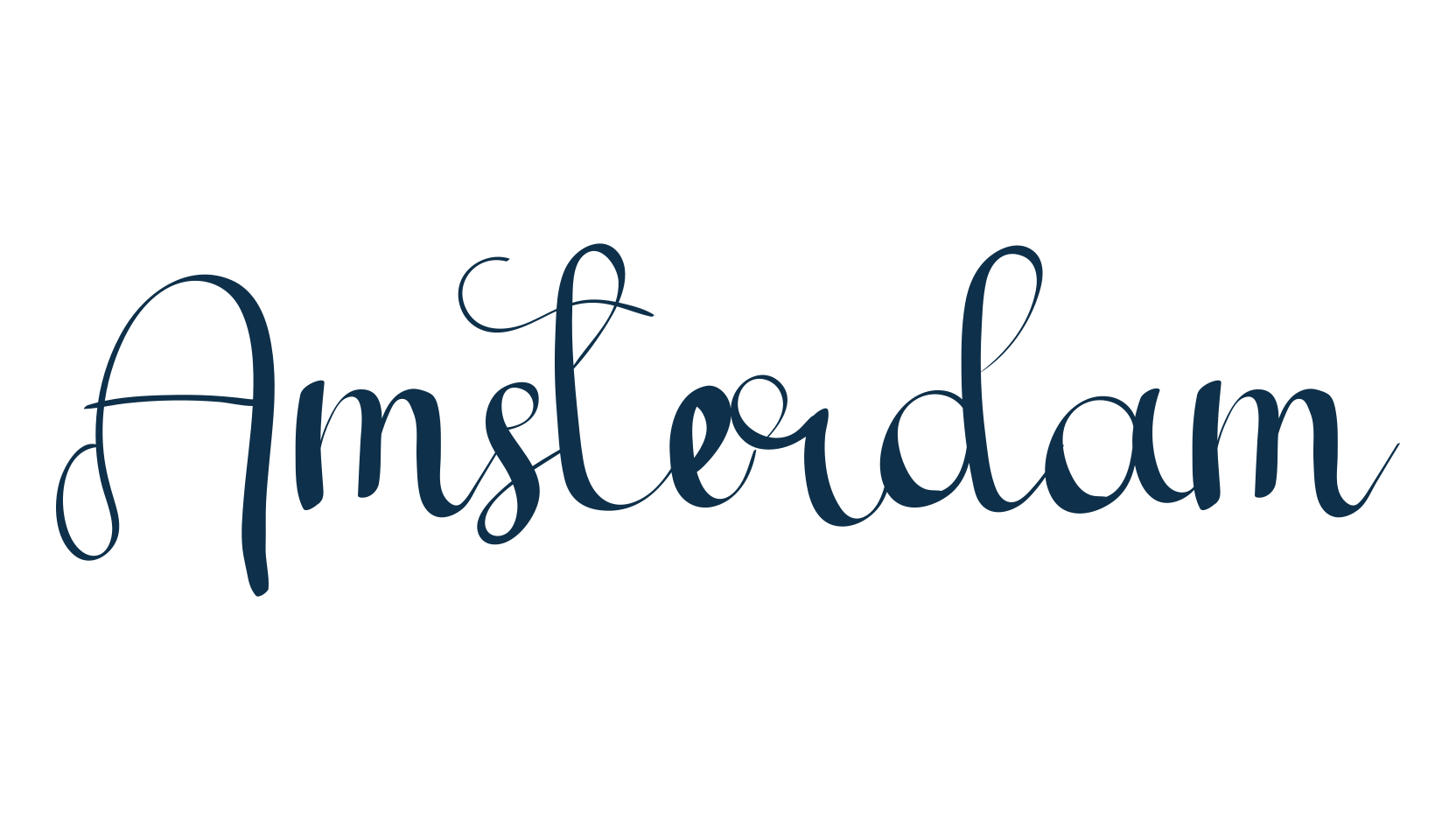 Amsterdam (amsterdam-10), calligraphy font preview