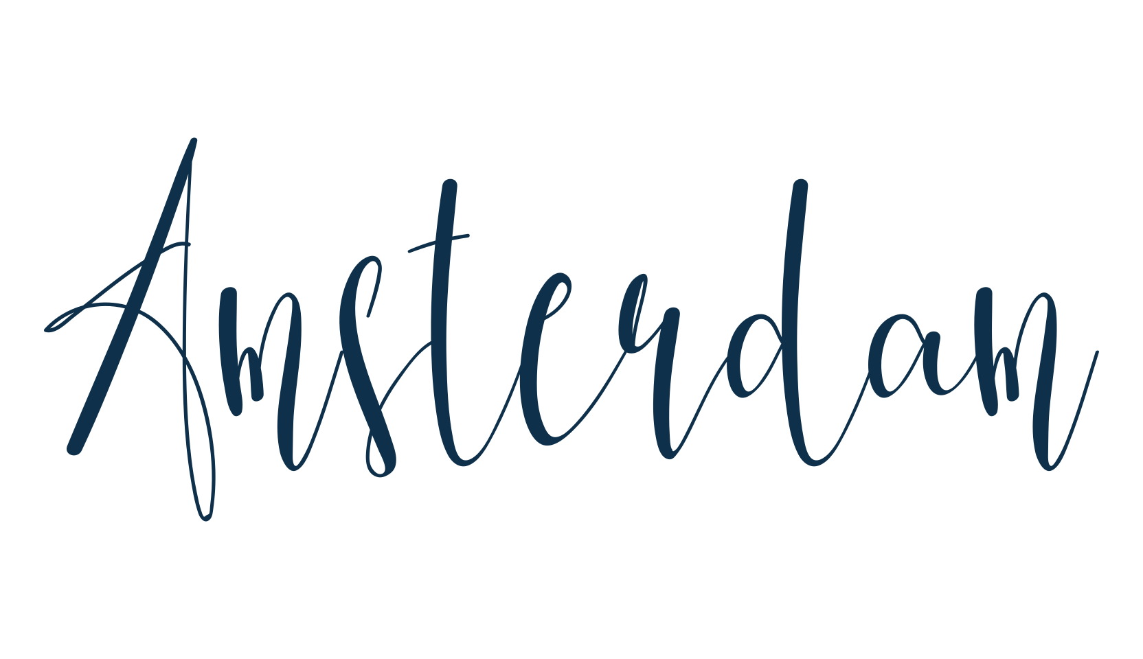 Amsterdam (amsterdam-12), handwriting font preview