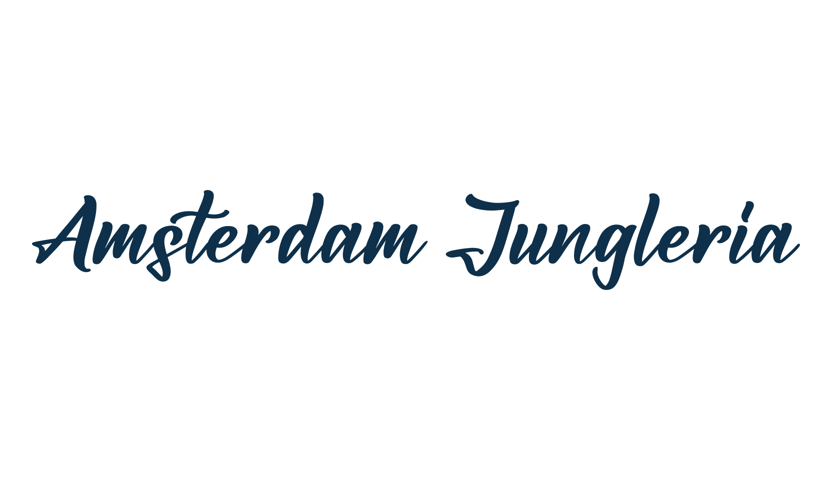 Amsterdam Jungleria, fancy decorative font preview