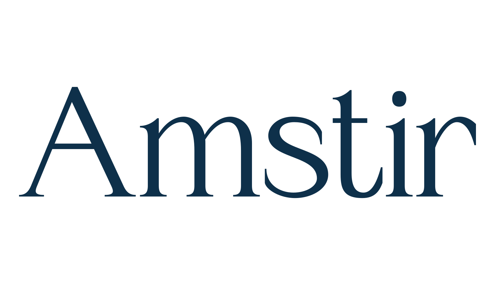 Amstir, basic serif font preview
