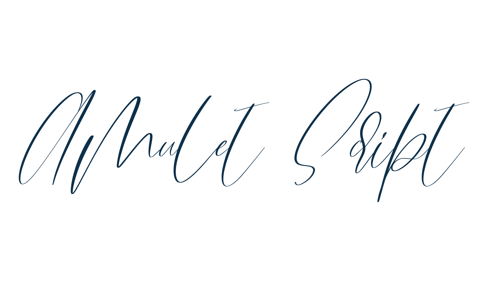 Amulet Script, script calligraphy fancy decorative font preview