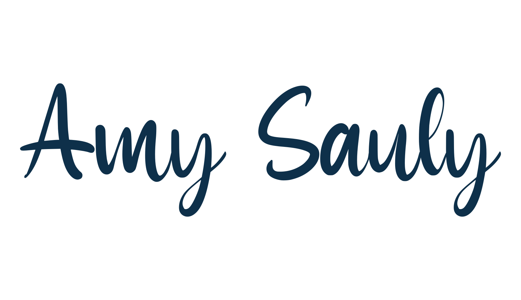 Amy Sauly, fancy decorative font preview