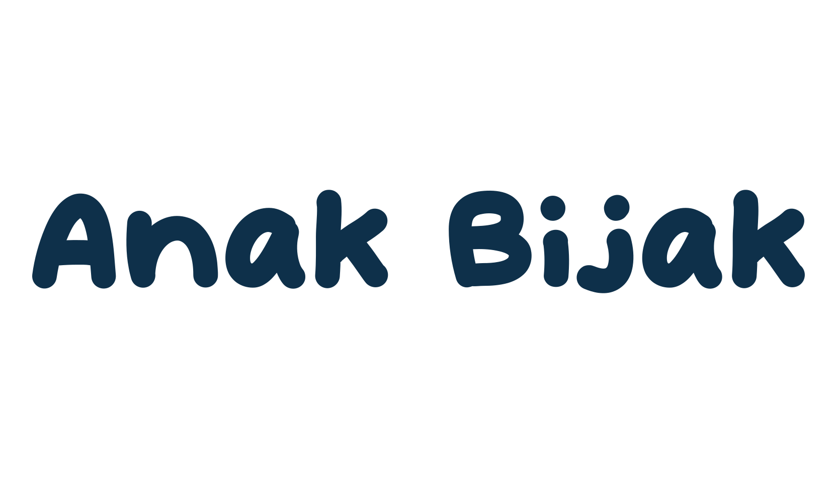 Anak Bijak, fancy cartoon decorative comic font preview