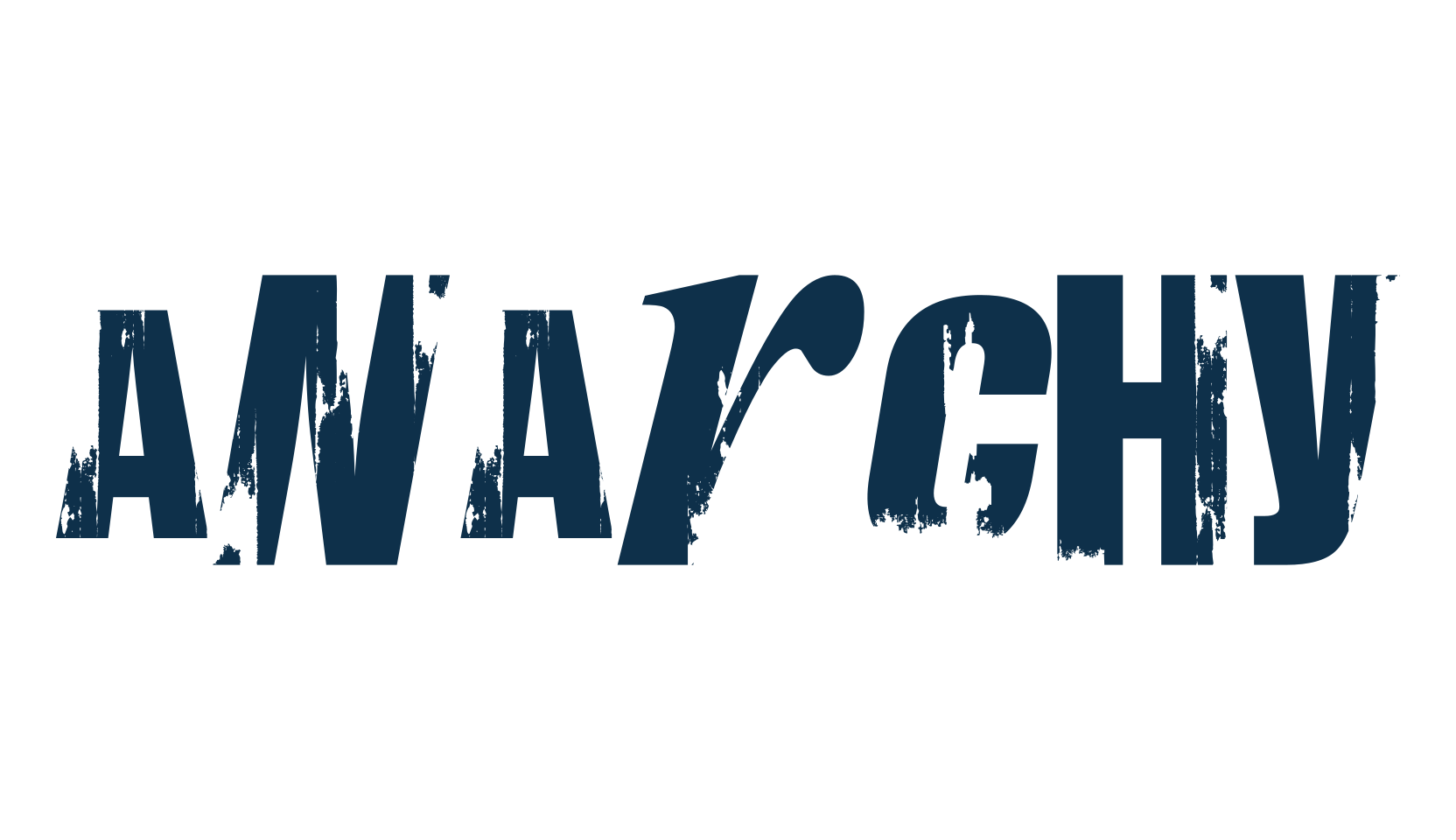 Anarchy, destroy font preview