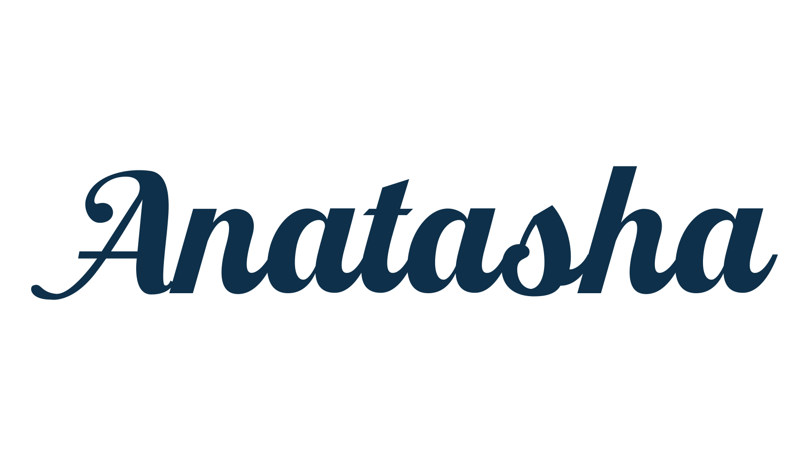 Anatasha, fancy old school decorative script calligraphy font preview