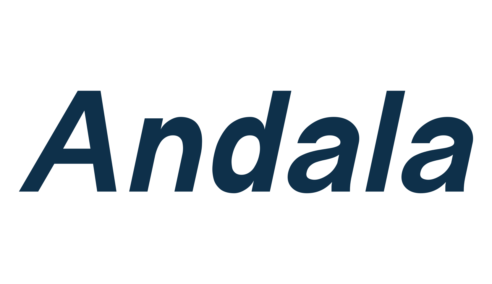 Andala, sans serif font preview