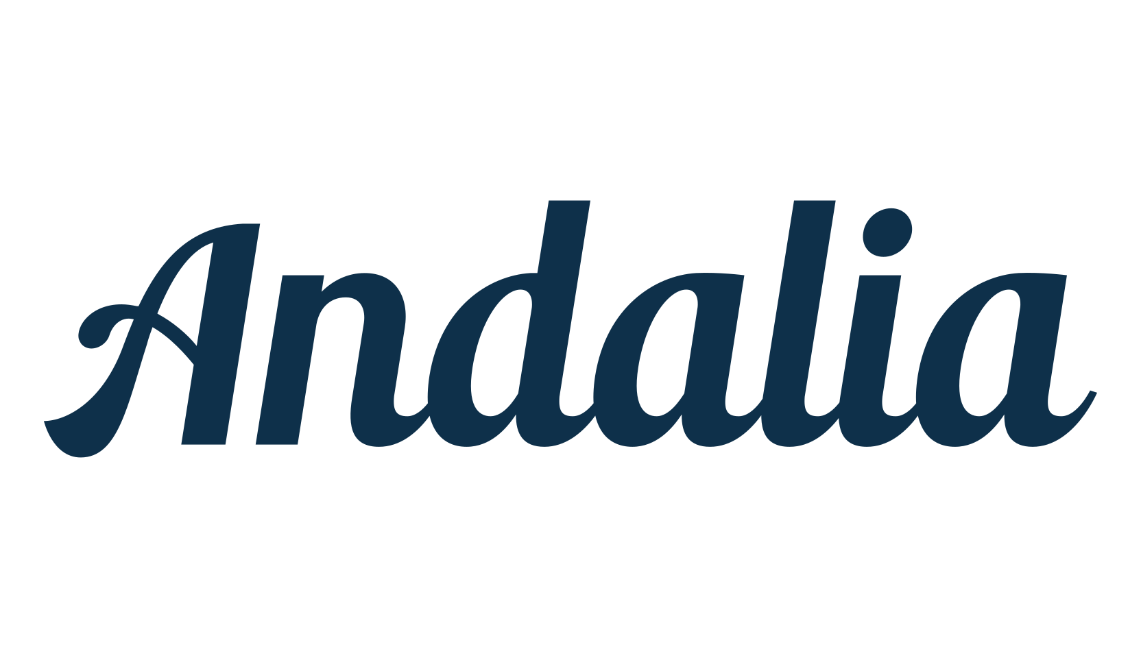 Andalia, fancy various decorative script calligraphy font preview