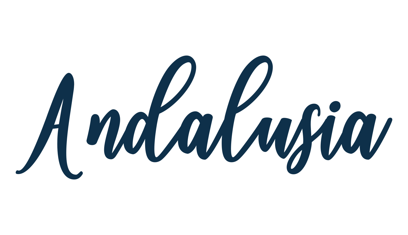 Andalusia (andalusia-5), fancy various decorative script calligraphy font preview
