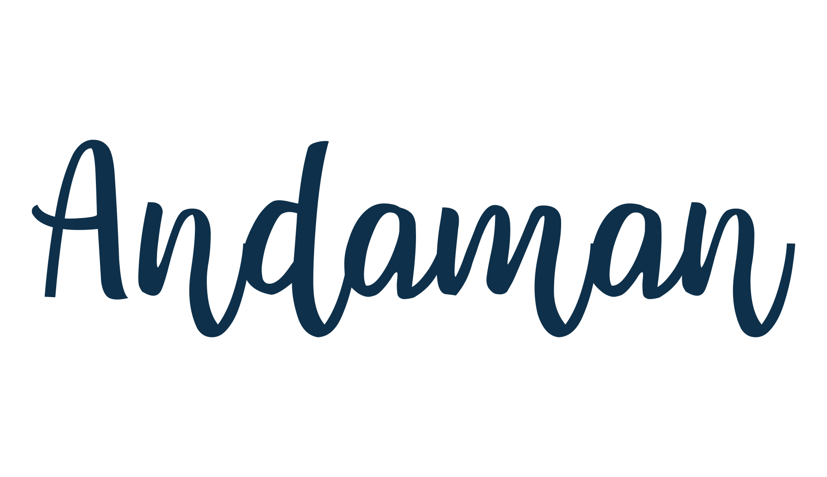 Andaman (andaman), various font preview