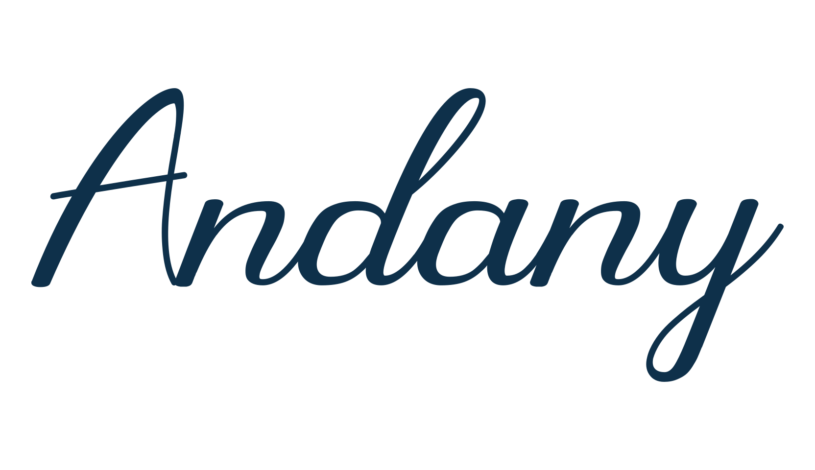 Andany, display market font preview