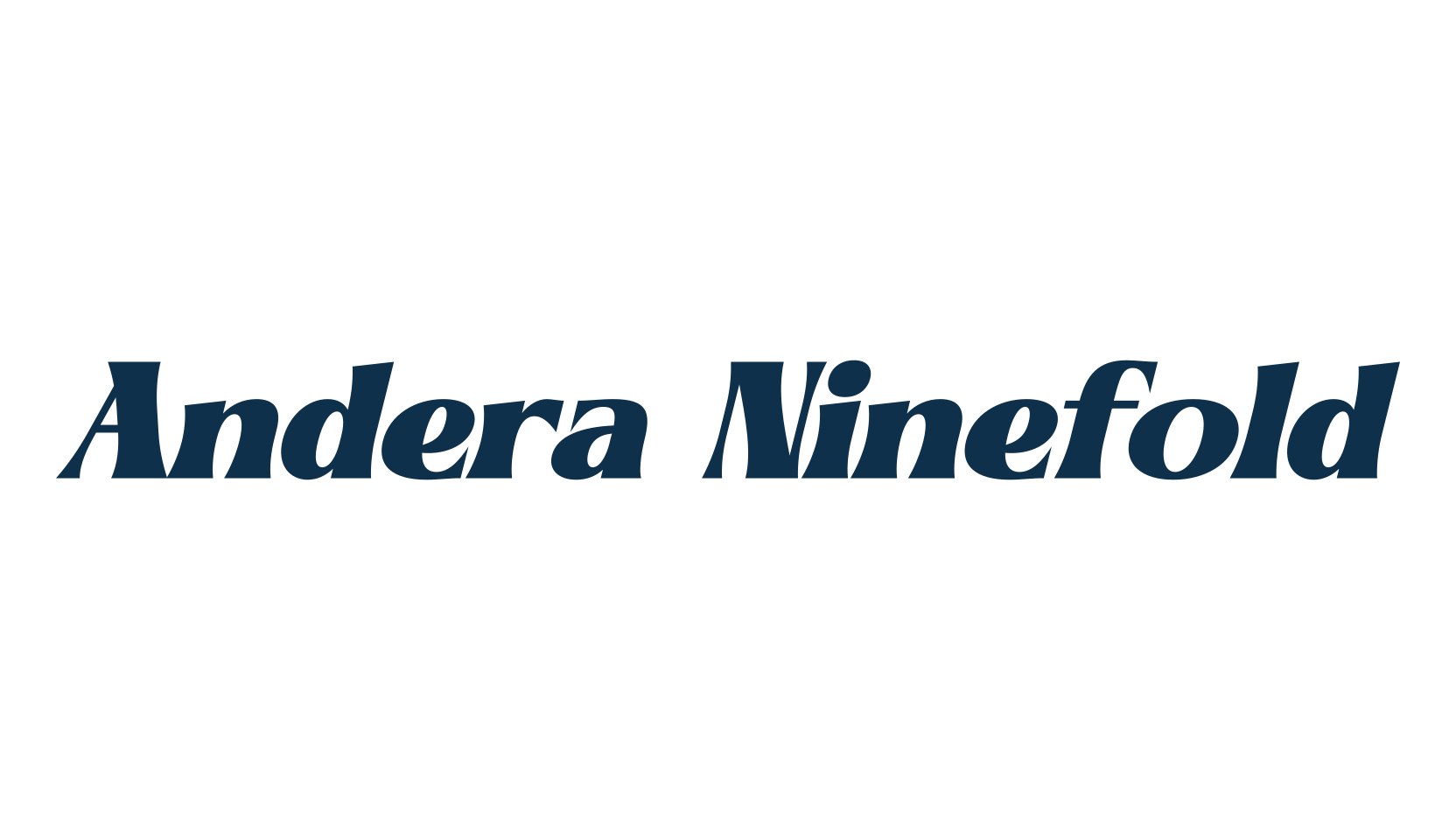 Andera Ninefold, serif font preview