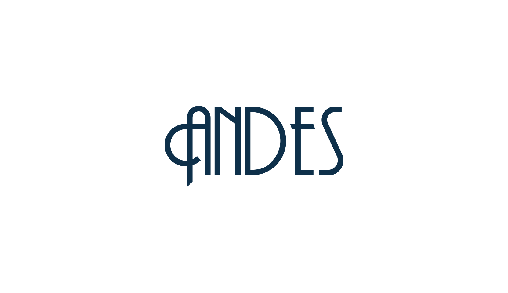 Andes, retro font preview