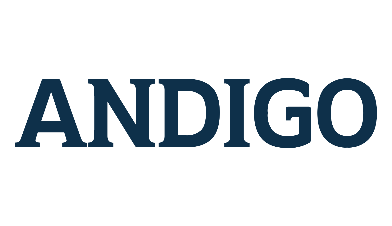 Andigo, serif font preview