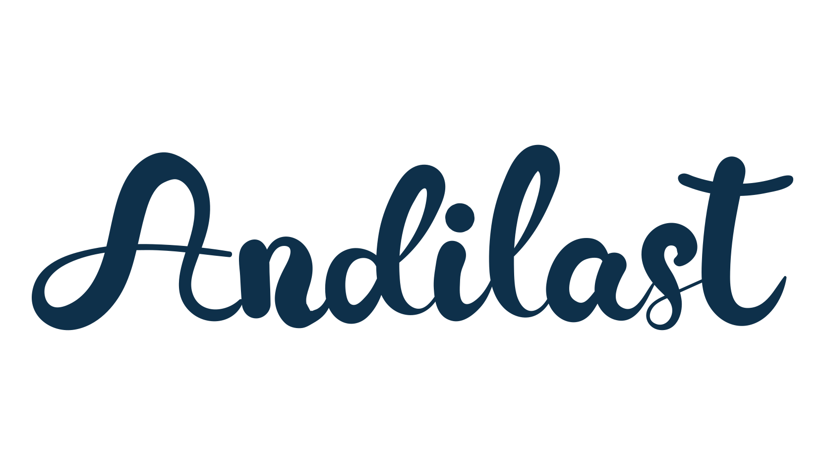 Andilast, fancy decorative font preview