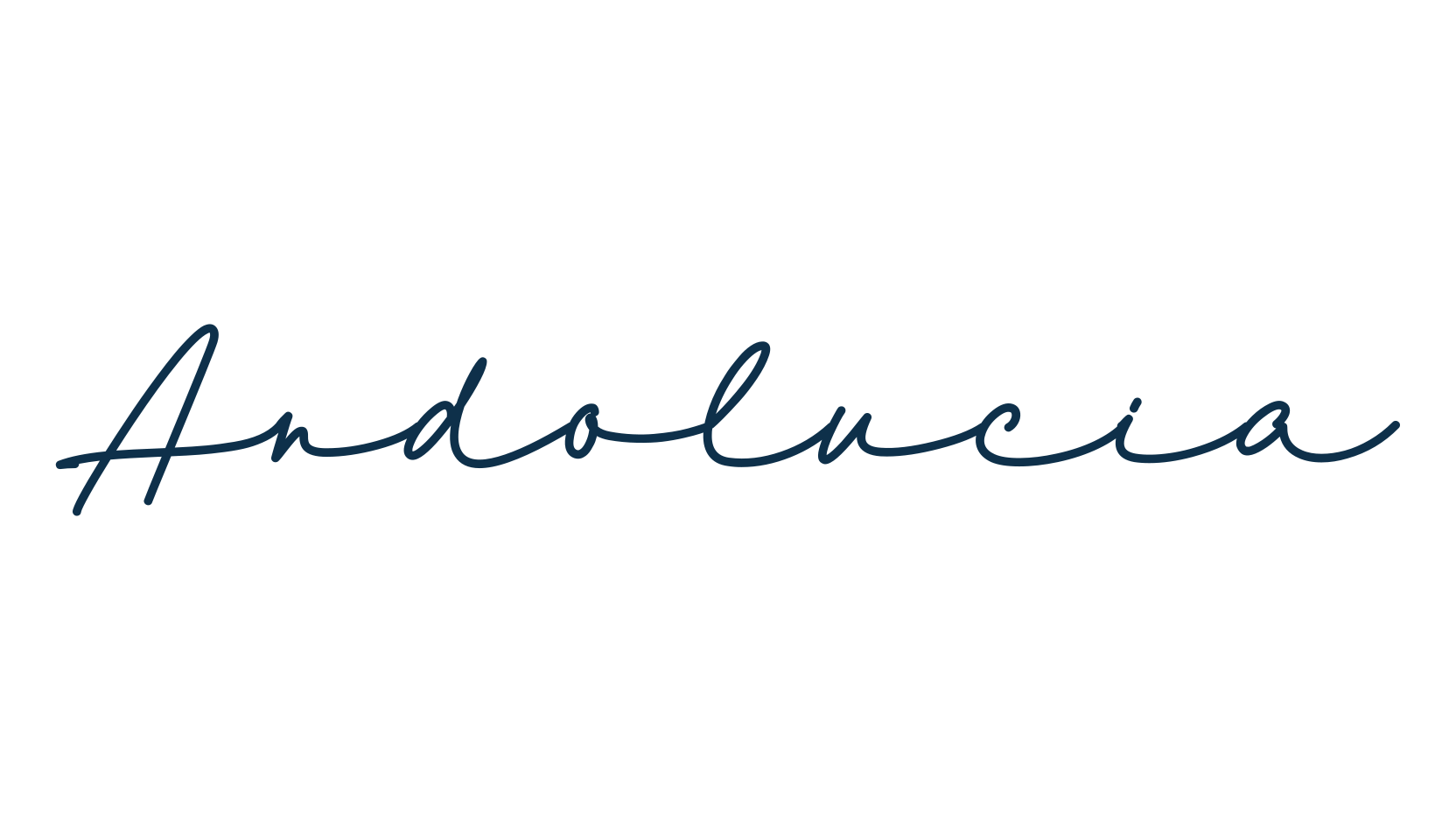 Andolucia, handwriting font preview