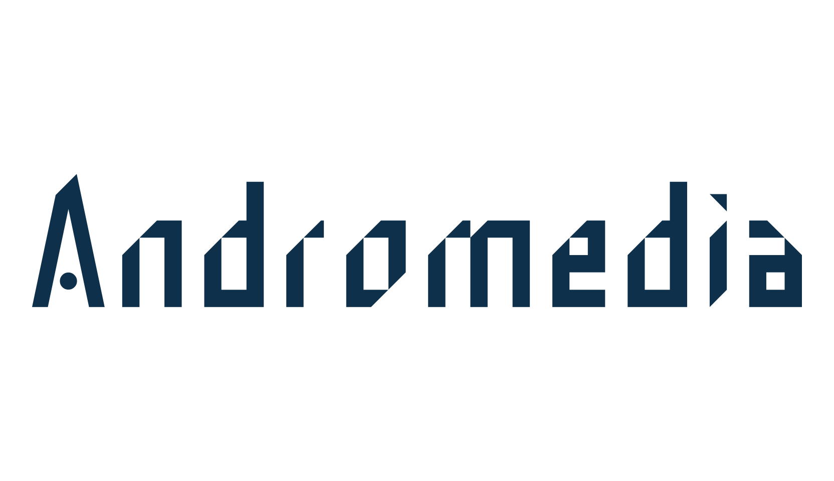 Andromedia, fancy various techno sci-fi font preview