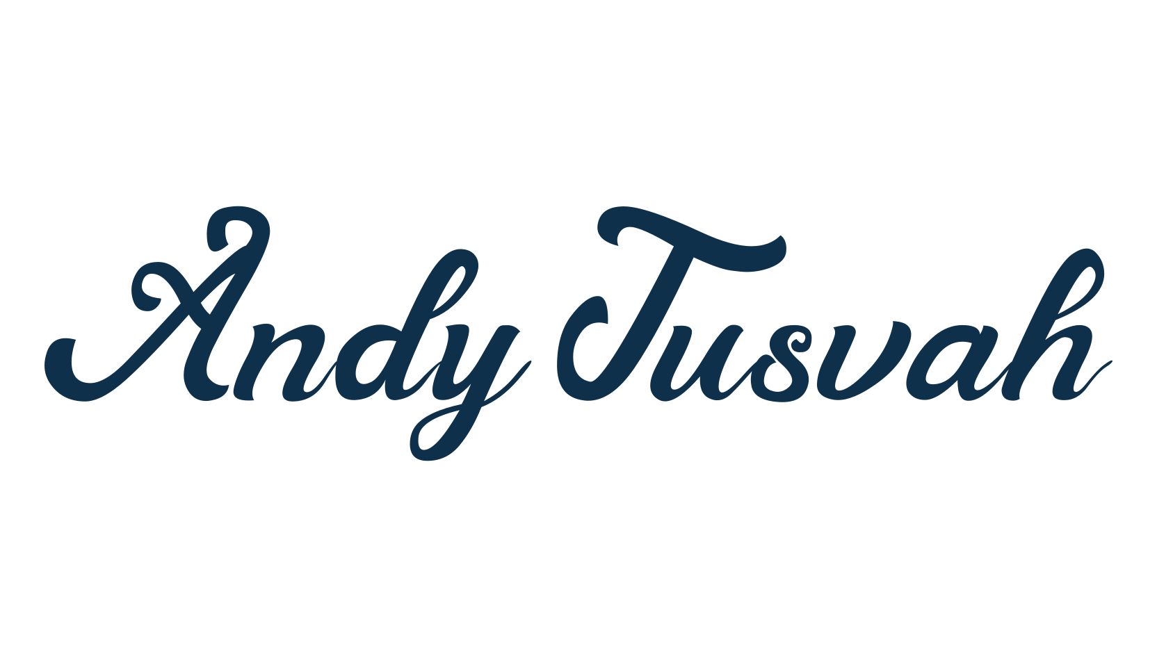 Andy Tusvah, display market font preview