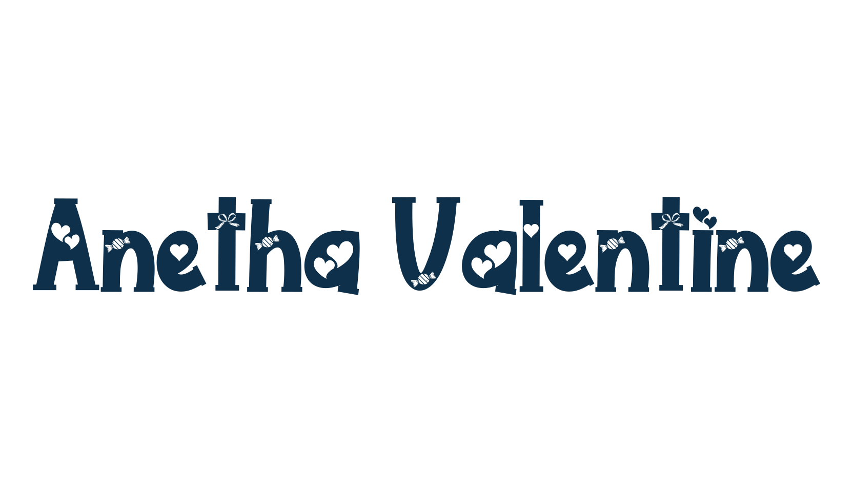 Anetha Valentine, display market font preview