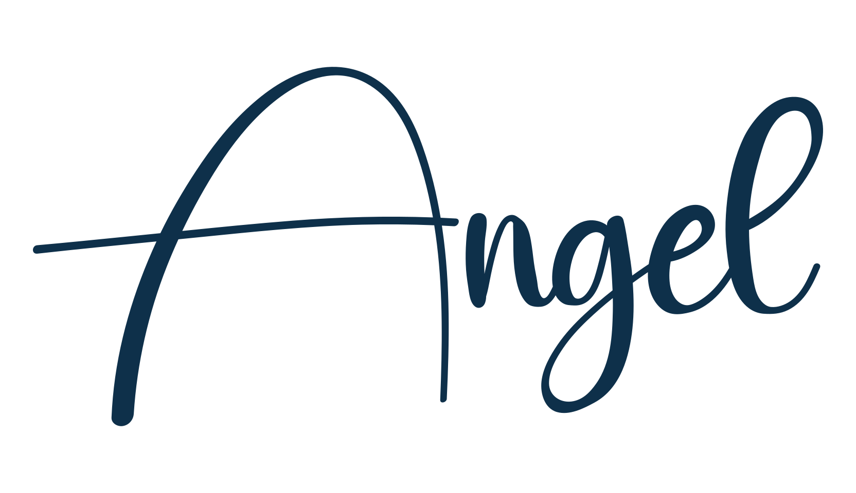 Angel (angel-3), fancy various decorative script calligraphy font preview