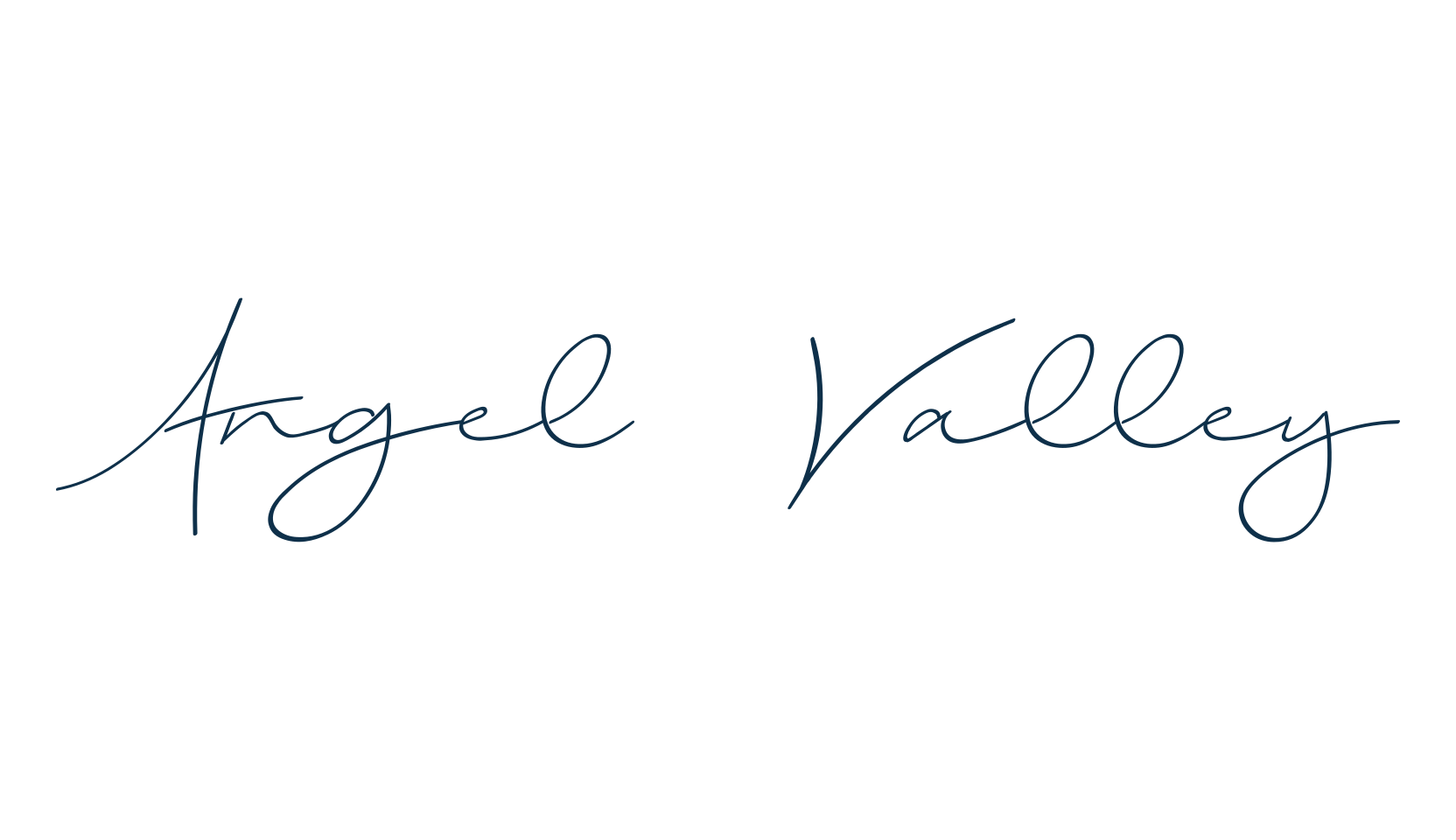 Angel Valley, script handwritten fancy decorative calligraphy font preview