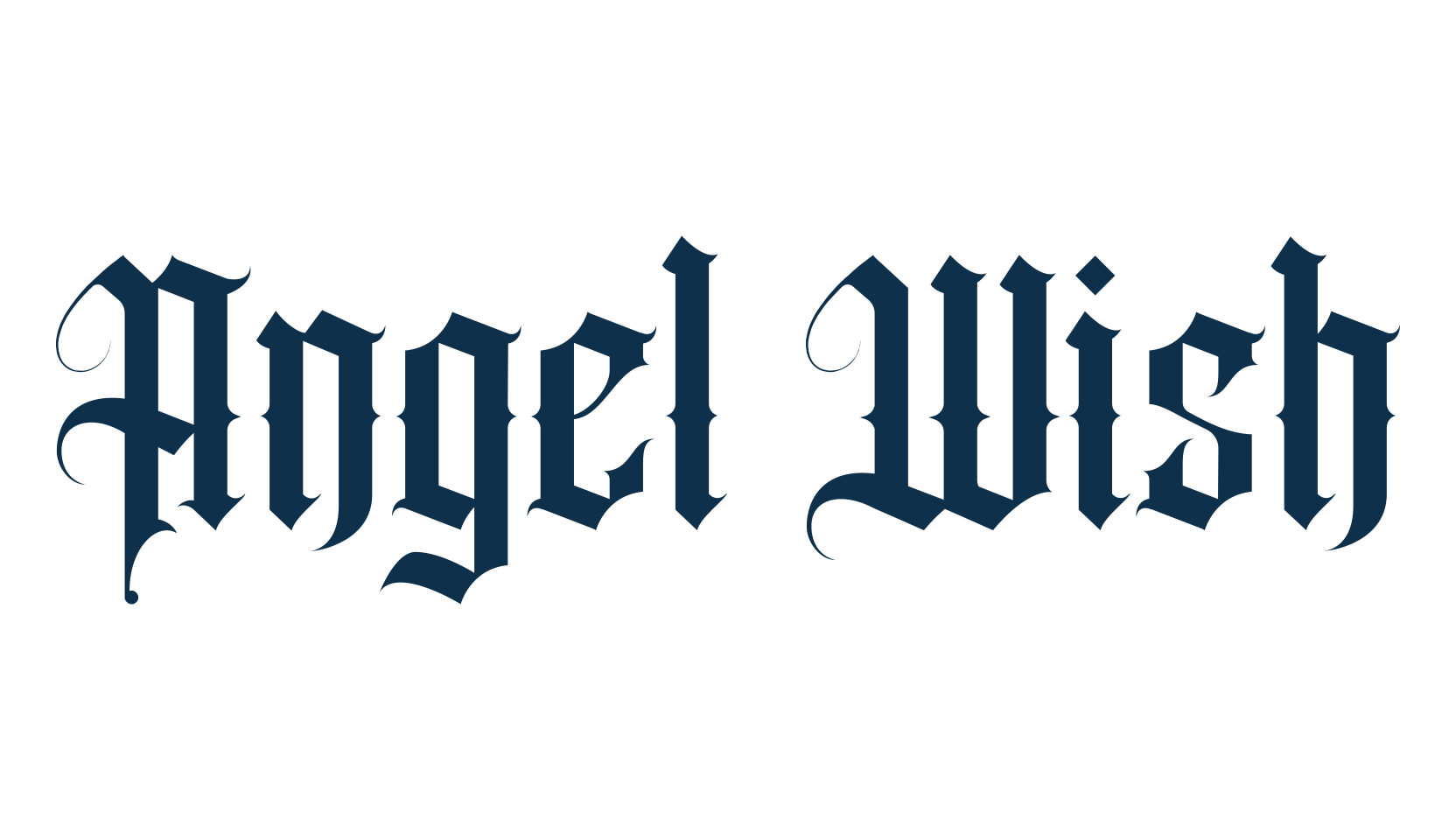 Angel Wish, gothic medieval font preview