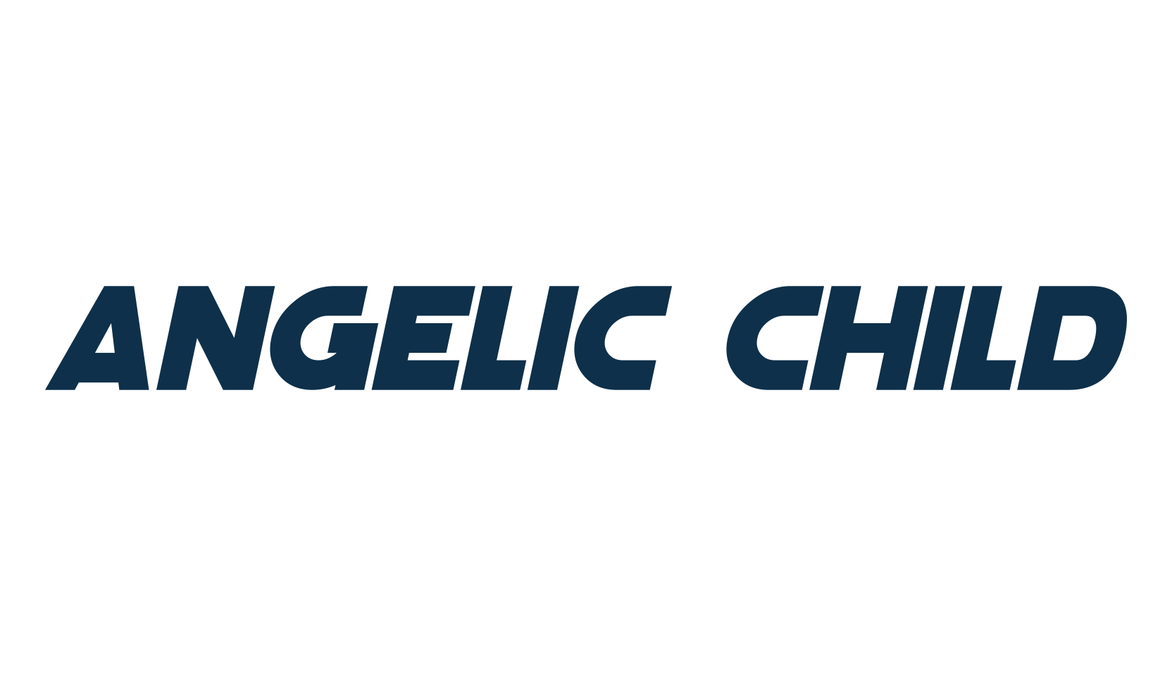 Angelic Child, sans serif font preview