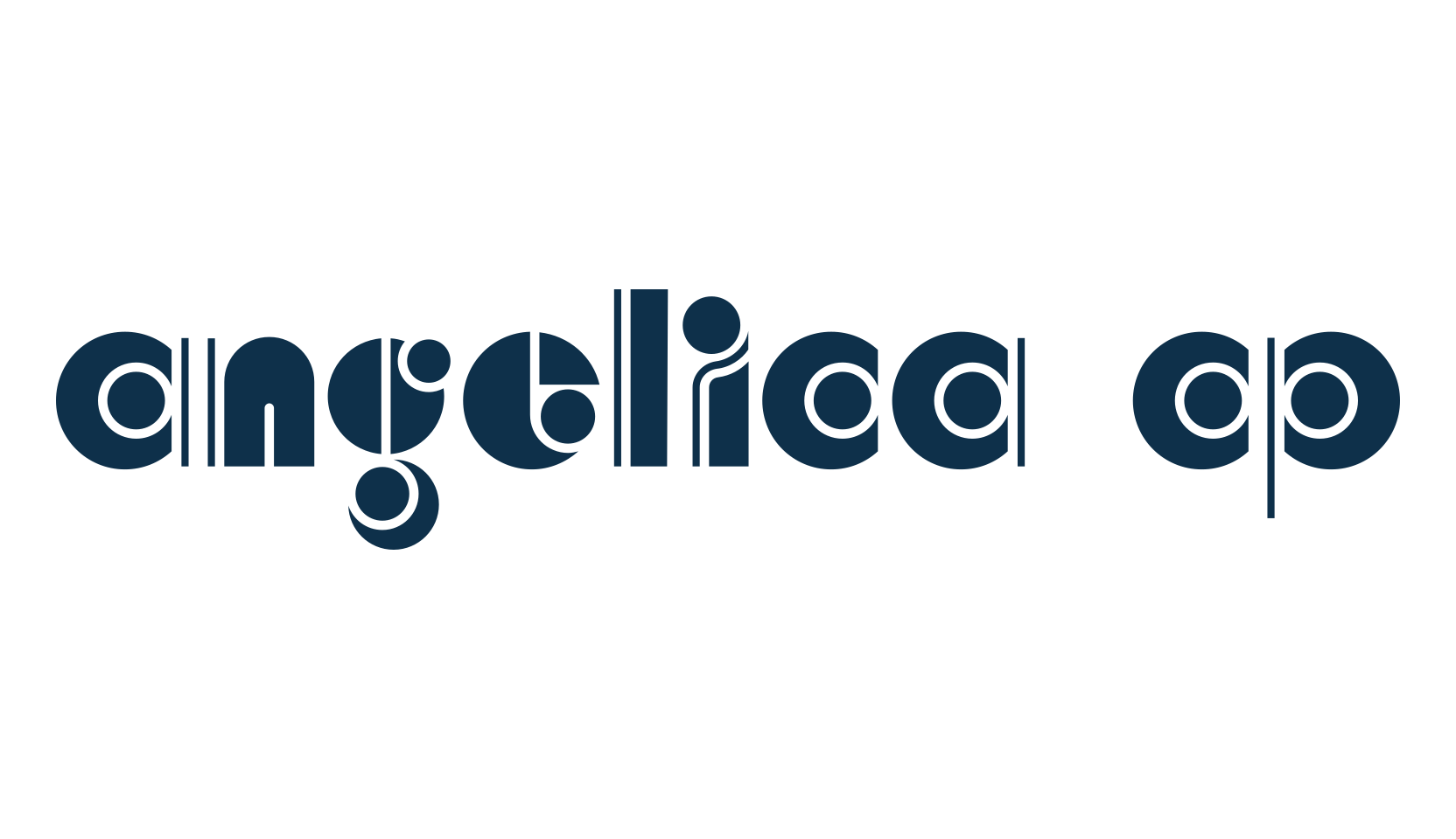 Angelica CP, fancy retro decorative font preview