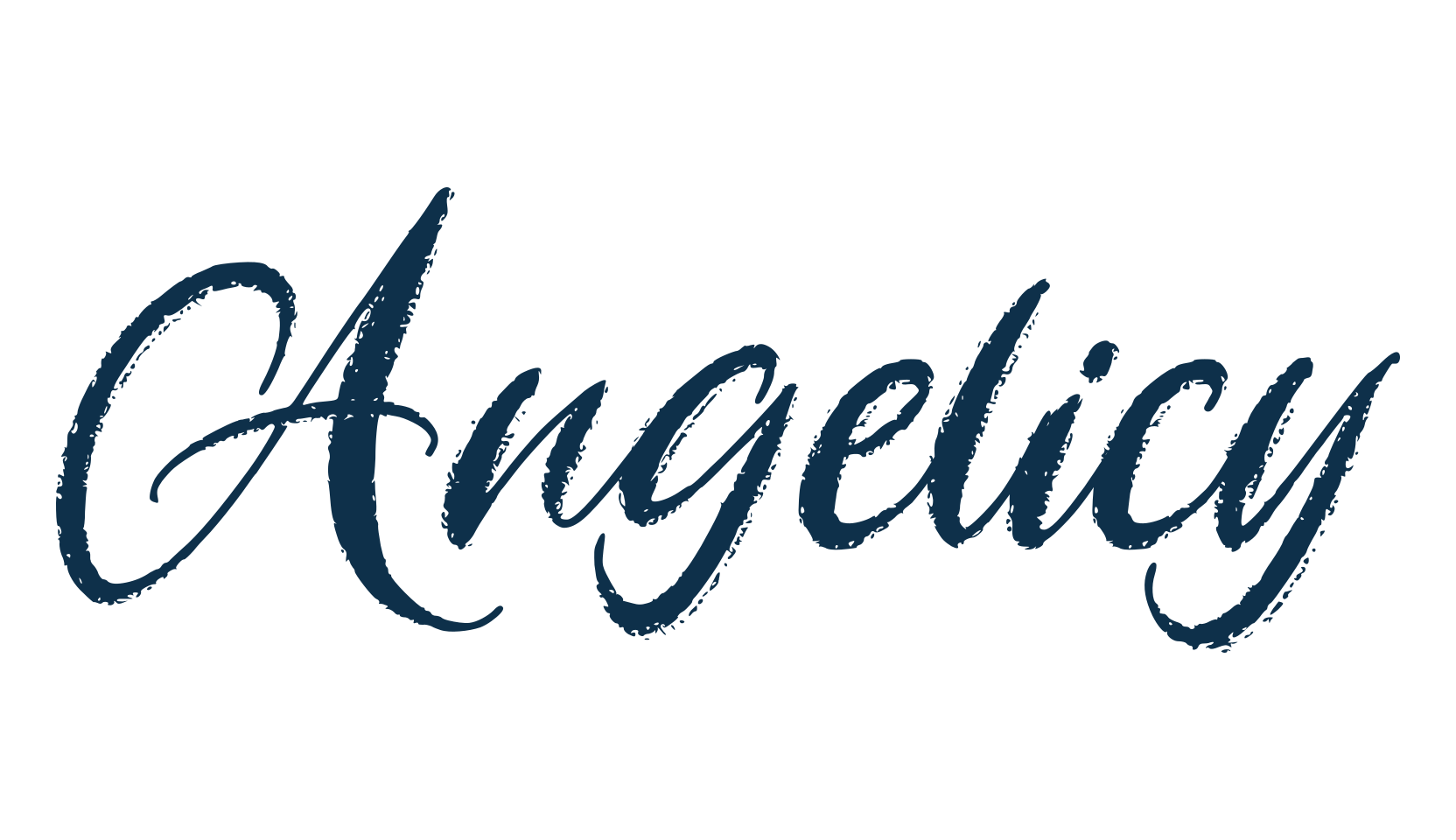 Angelicy, script brush fancy decorative calligraphy font preview