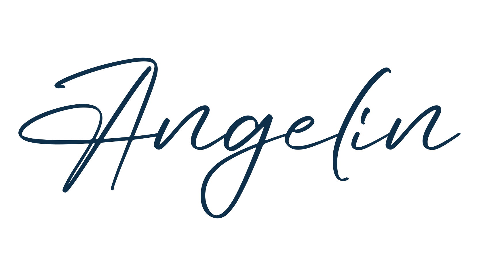 Angelin, script handwritten fancy decorative calligraphy font preview