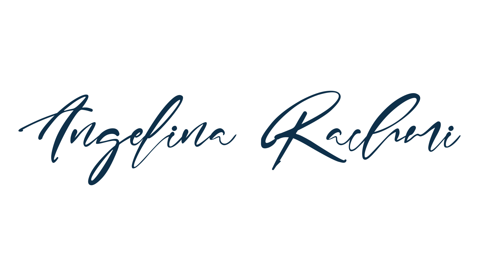 Angelina Rachmi, script calligraphy fancy decorative font preview