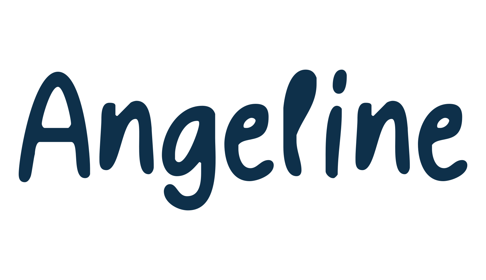 Angeline, script handwritten fancy decorative calligraphy font preview