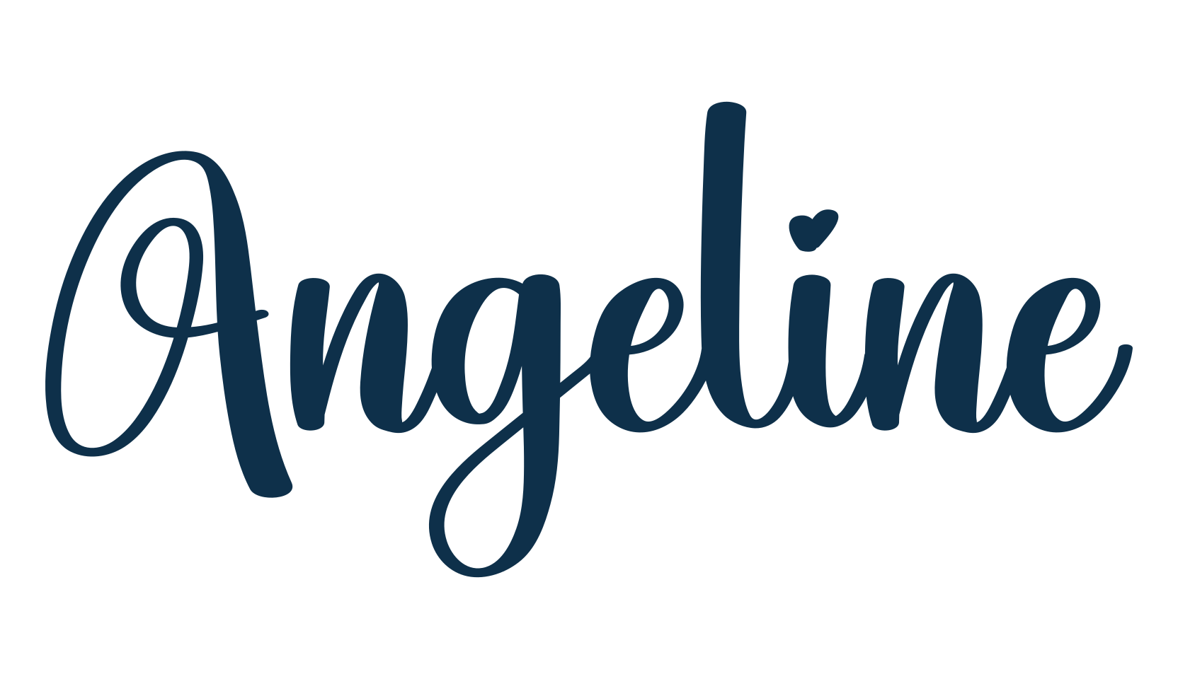 Angeline (angeline-5), fancy various decorative script calligraphy font preview