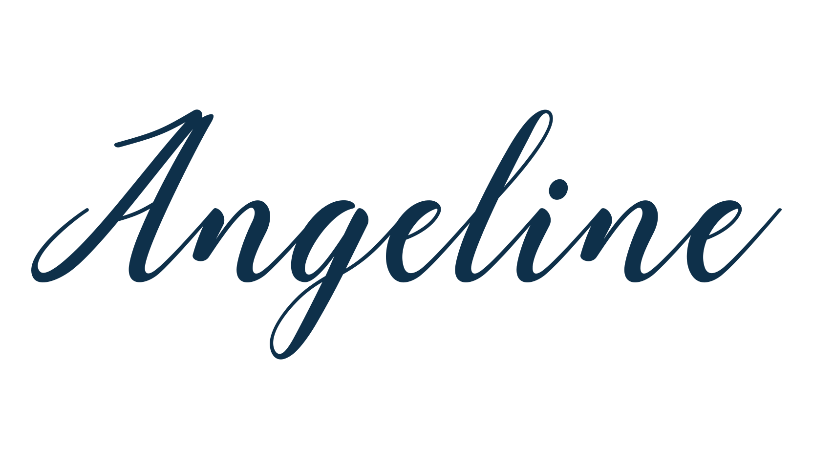 Angeline (angeline), script calligraphy fancy decorative font preview